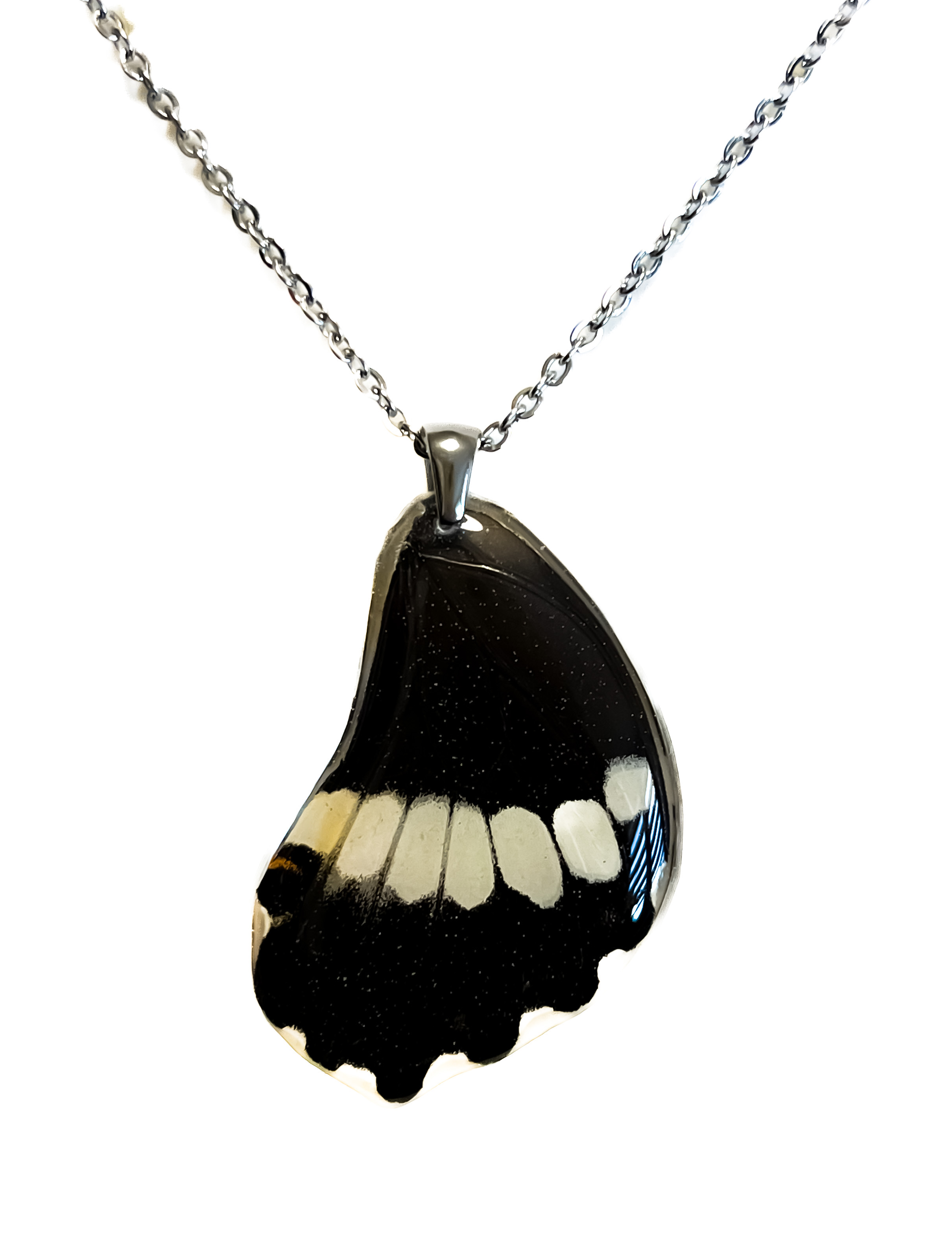 Přívěsek z křídla motýla Papilio polytes  No. 1264