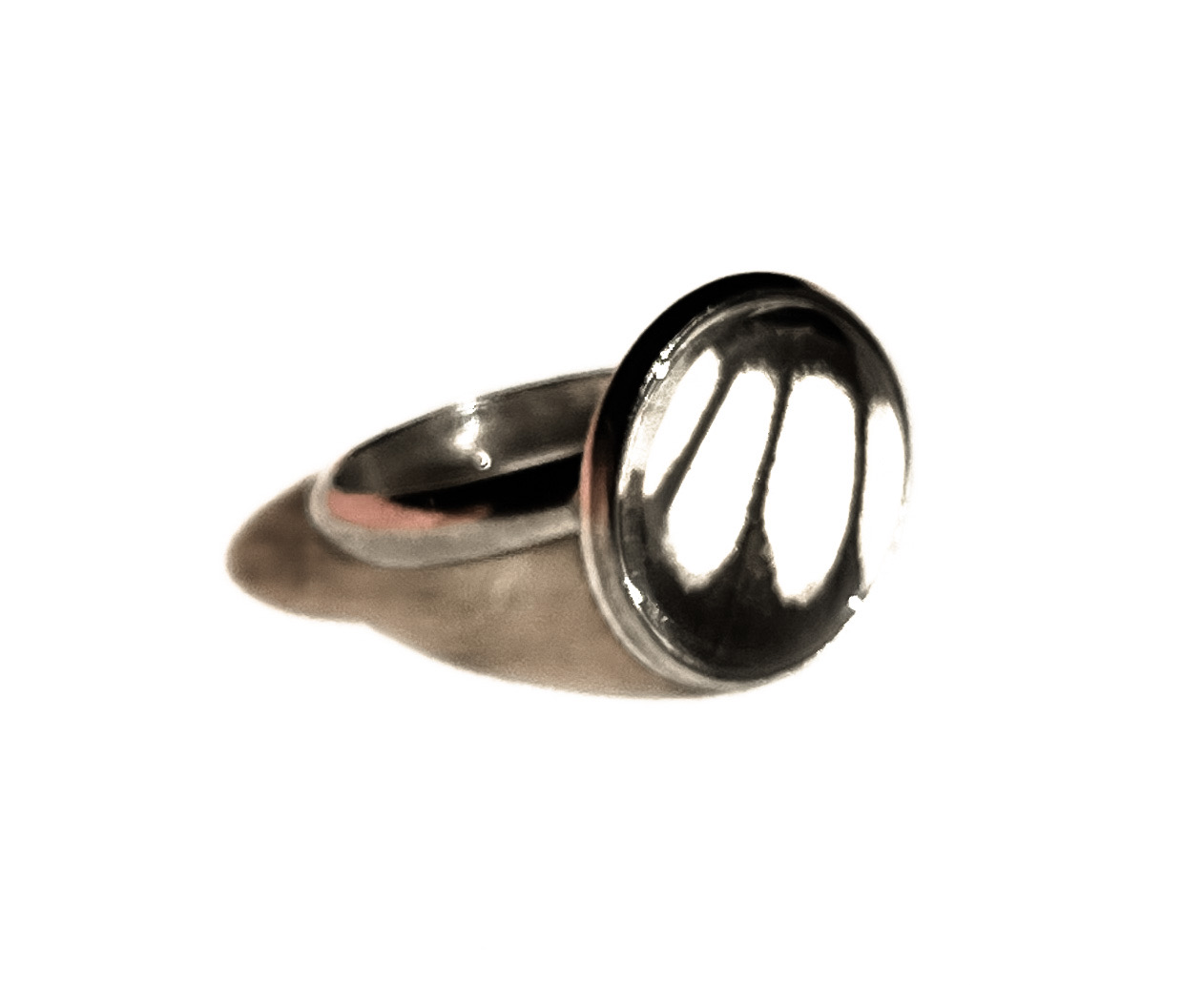 Prsten z křídla motýla Papilio polytes  No. 1625