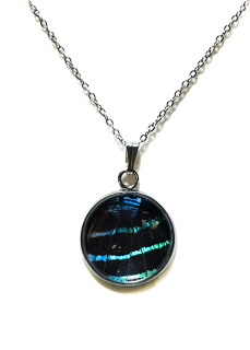 Přívěsek z křídla motýla Urania rhipheus No.1225